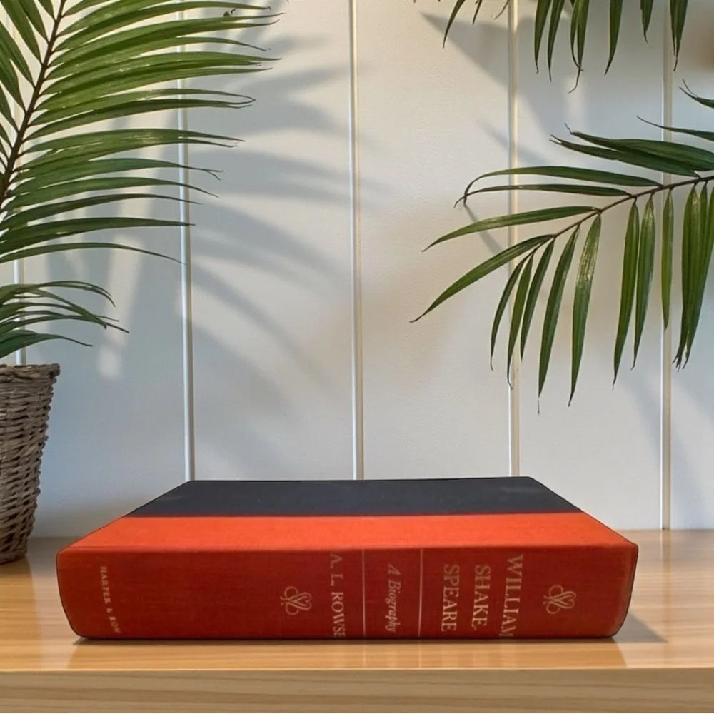 Vintage 1963 William Shakespeare: A Biography | First Edition Hardcover